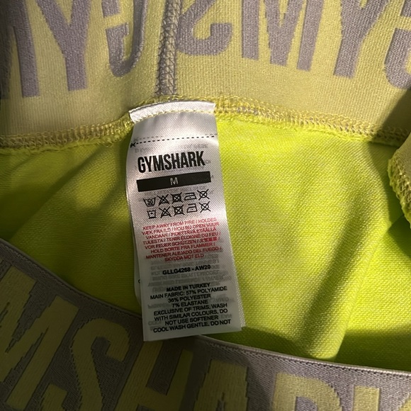 Gymshark flex low-rise Green/Grey Leggings - Picture 4 of 5